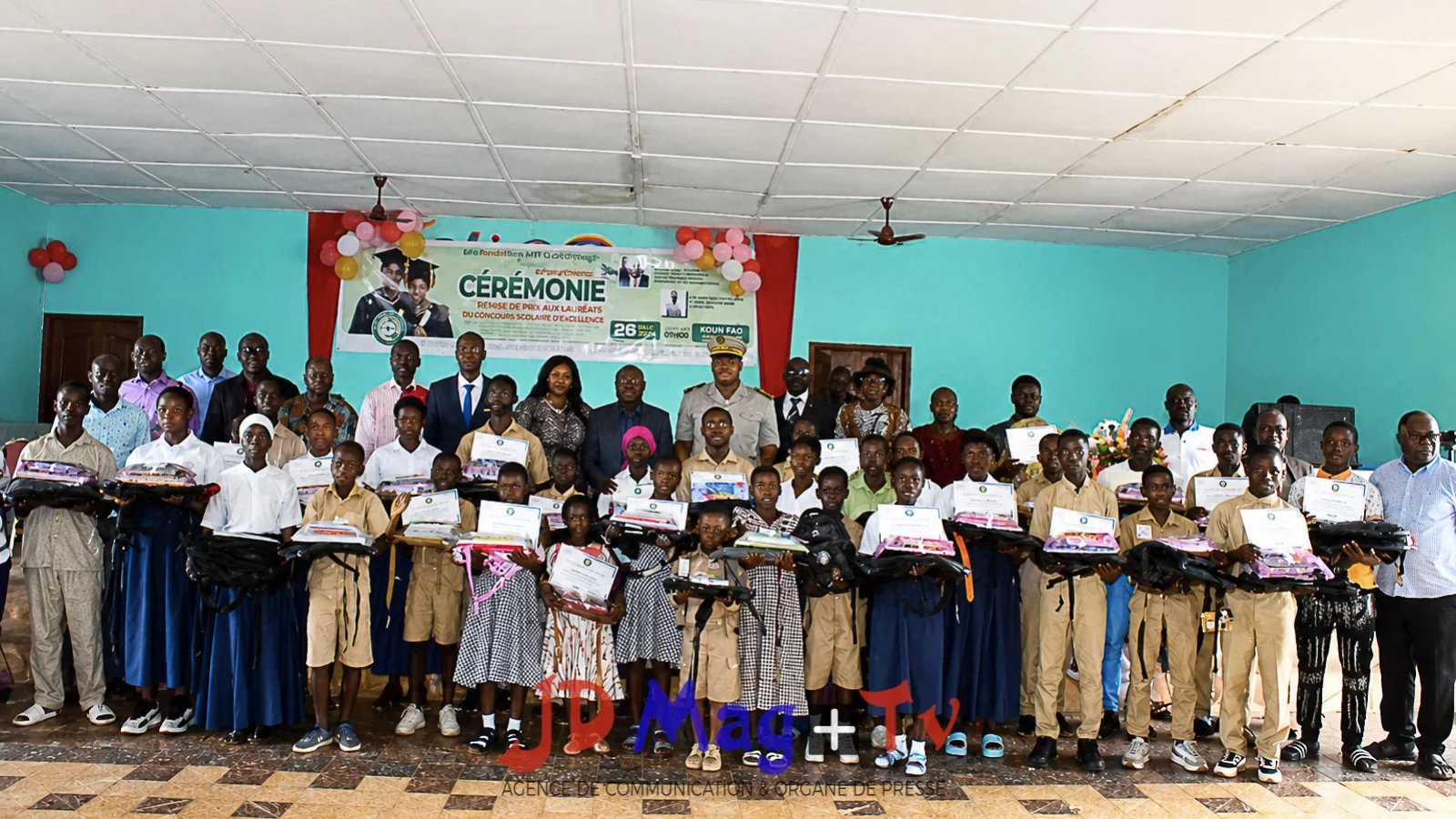 Gontougo : 50 meilleurs élèves récompensés à Koun-Fao