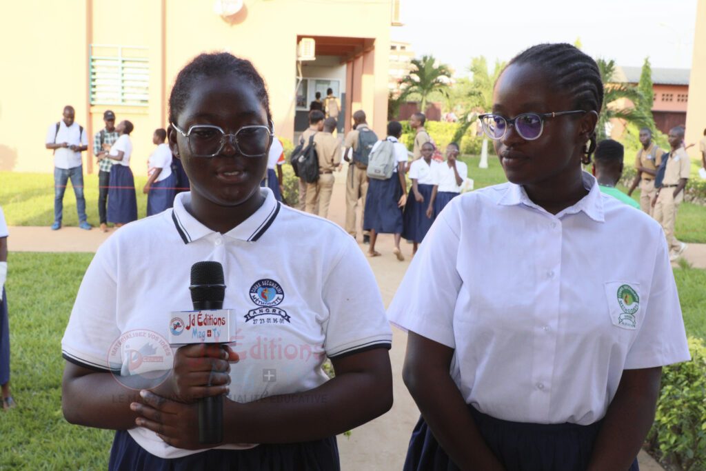 Caravane du livre et de la lecture 2023 / L’étape du Cours Secondaire Méthodiste John Wesley d’Angré
