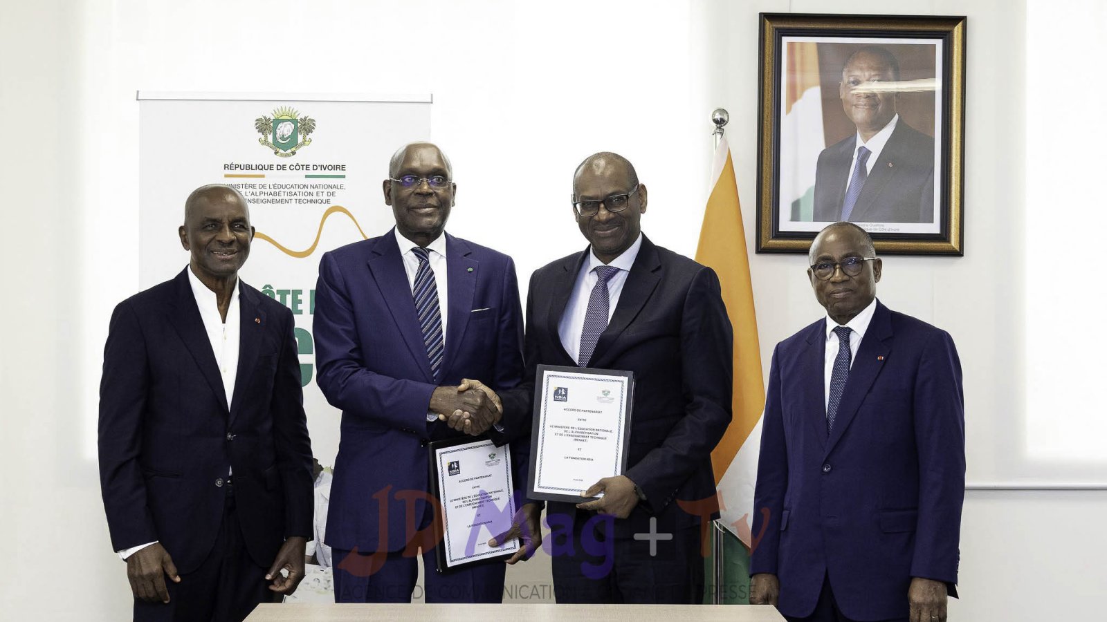 Le MENAET et la Fondation NSIA unissent leurs efforts pour une école plus inclusive et performante.