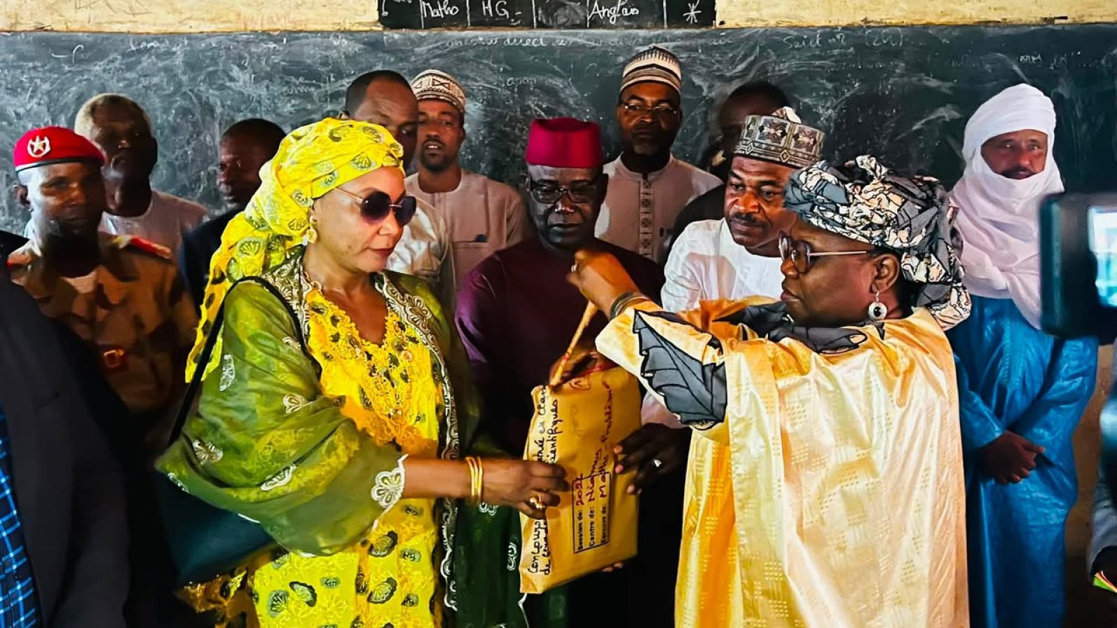 Niger / Concours d’entrée aux collèges scientifiques : La Ministre Dr Élisabeth Shérif donne le coup d’envoi des épreuves