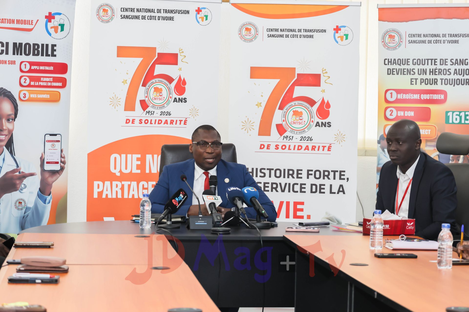 CNTSCI : Conférence de presse du lancement des festivités du 75ᵉ anniversaire