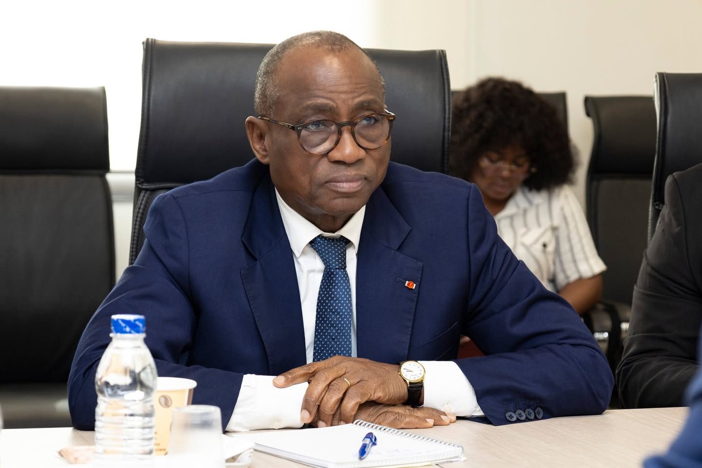 Renforcement de l’offre de services SSR : L’UNFPA fait le point au ministre N’Guessan KOFFI sur sa tournée dans les lycées d’excellence de jeunes filles.