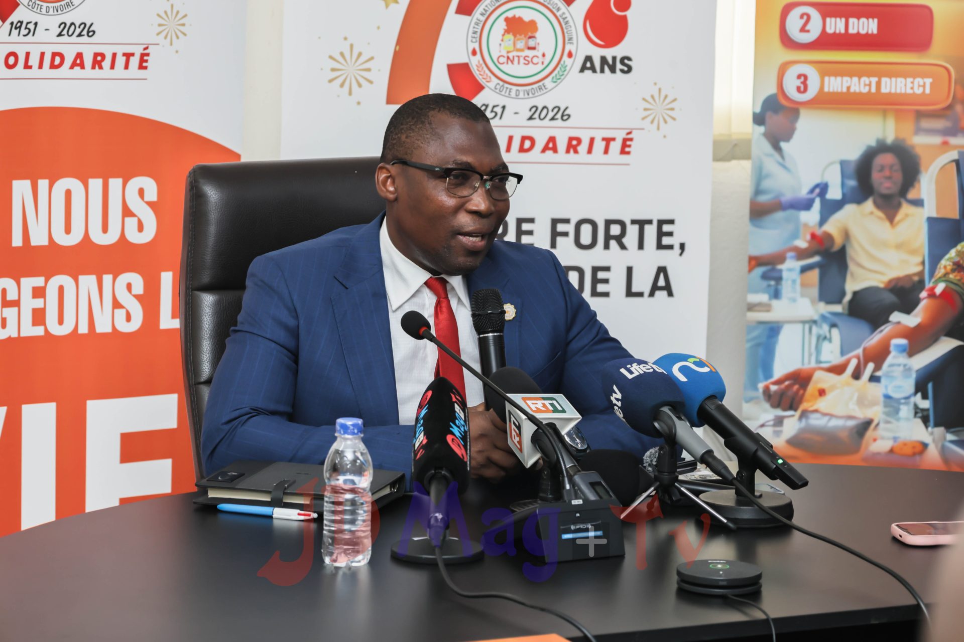 CNTSCI : Conférence de presse du lancement des festivités du 75ᵉ anniversaire