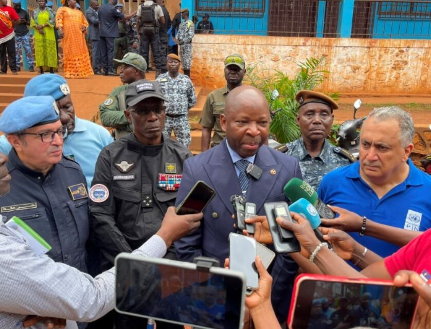 Centrafrique : 12 000 jeunes à l’assaut du concours des forces de sécurité intérieure