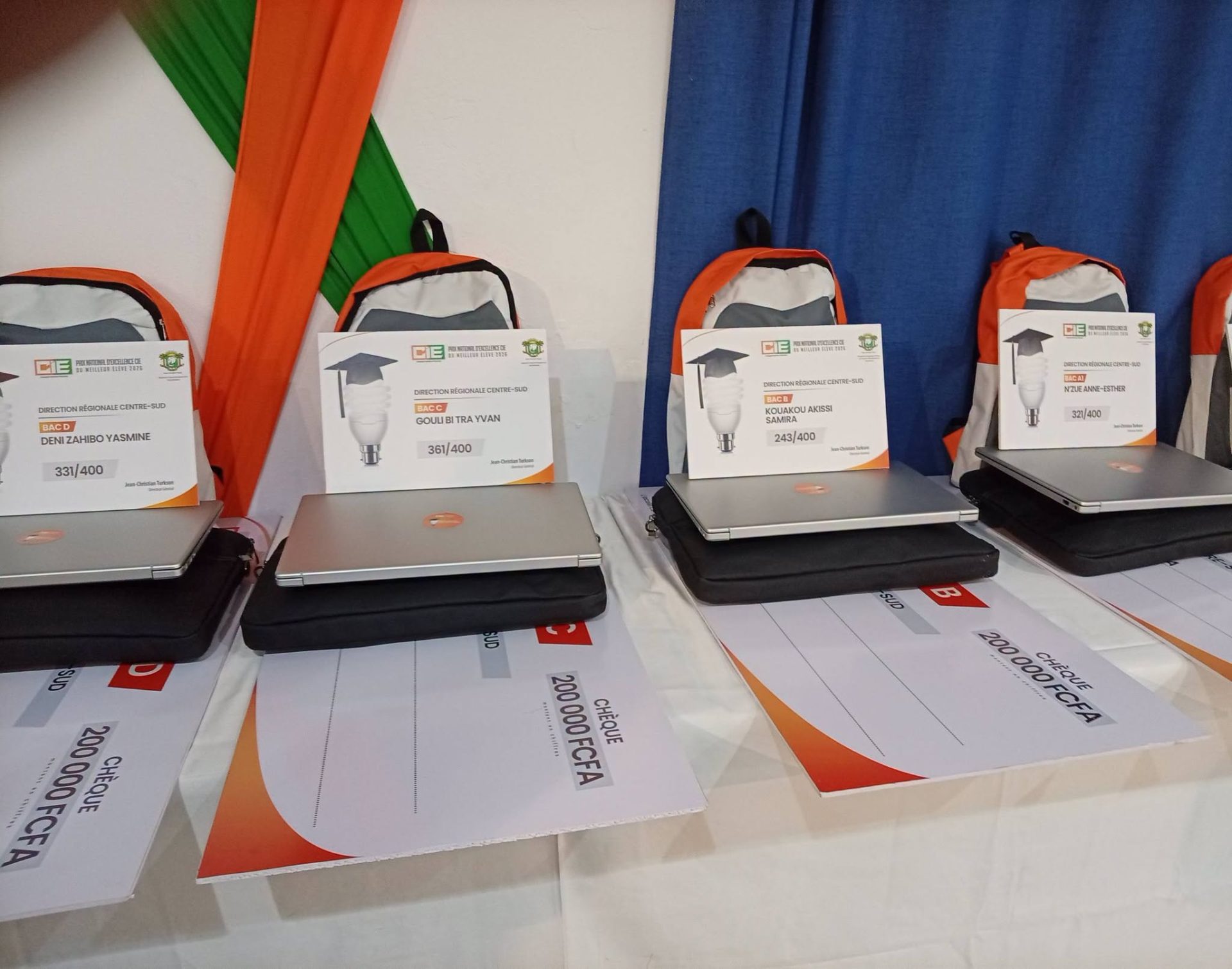Prix d’Excellence CIE 2026 : Yamoussoukro célèbre les meilleurs élèves de la zone Centre-Sud