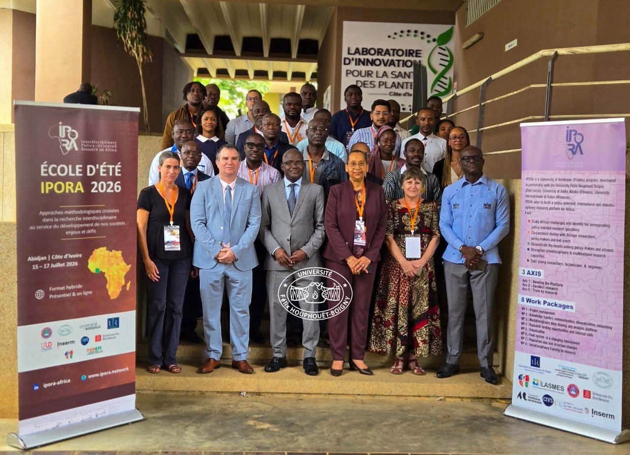 Recherche scientifique : L’UFHB accueille l’École d’été IPORA 2026 pour renforcer l’interdisciplinarité en Afrique