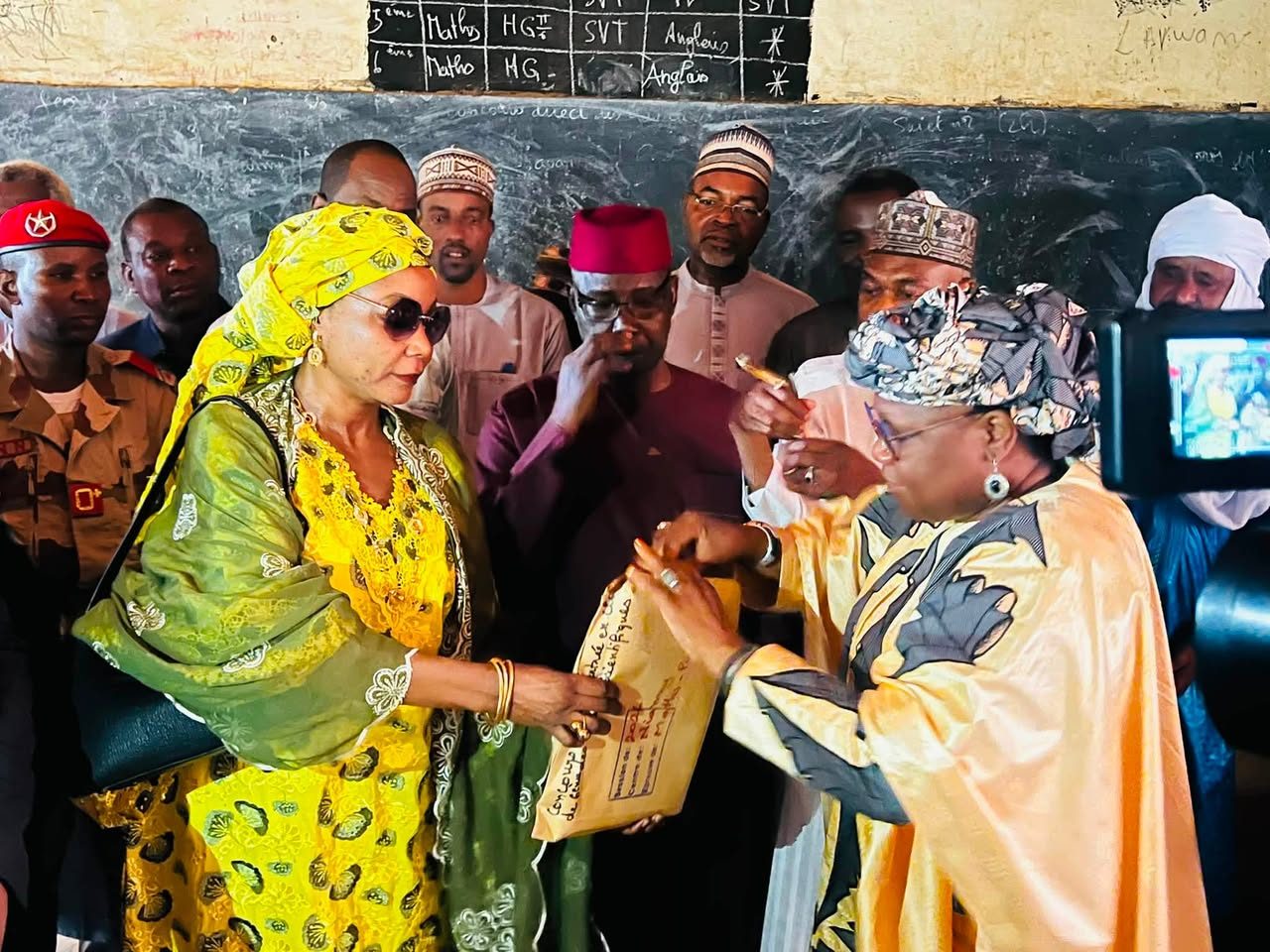 Niger / Concours d’entrée aux collèges scientifiques : La Ministre Dr Élisabeth Shérif donne le coup d’envoi des épreuves
