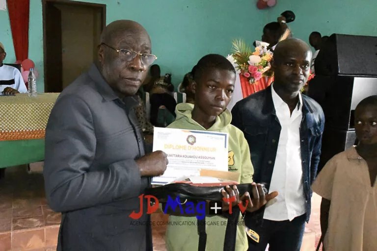 Gontougo : 50 meilleurs élèves récompensés à Koun-Fao
