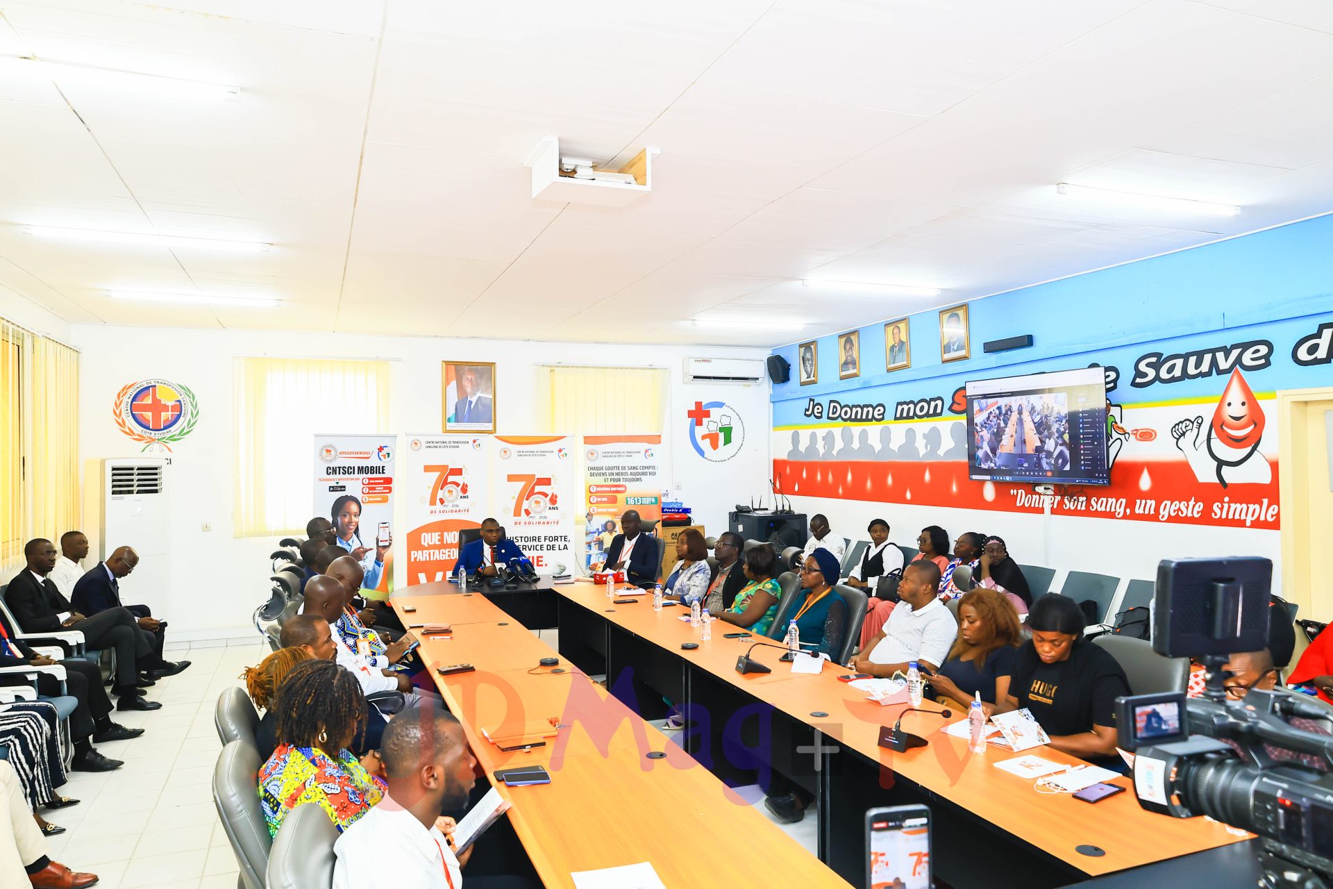 CNTSCI : Conférence de presse du lancement des festivités du 75ᵉ anniversaire