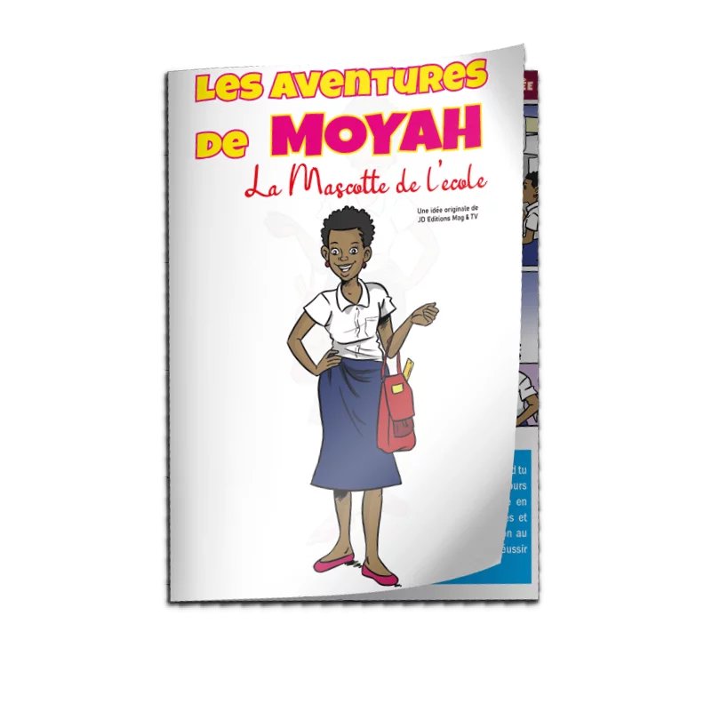 Tome 001 — Bande dessinée MoYah Série N°001 – La mascotte de l’école