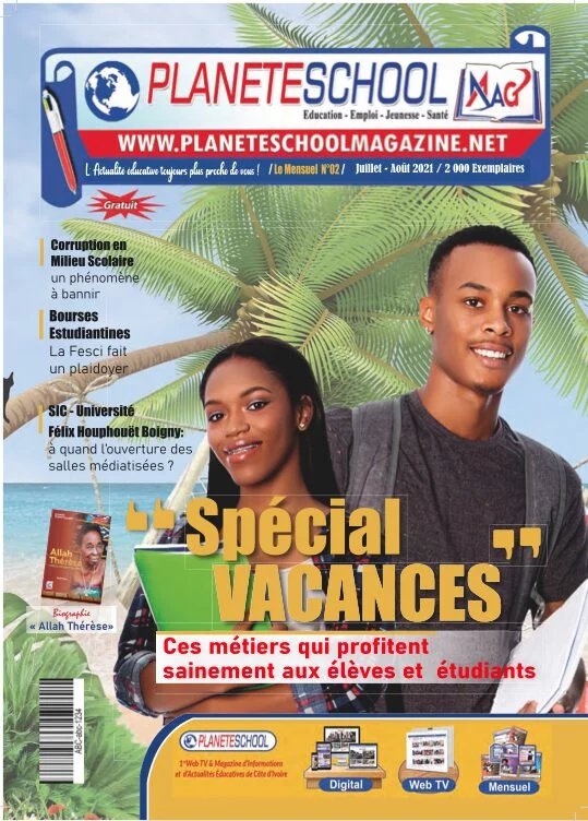 Le Mensuel Planète School Magazine N°02 du Mois d’Août 2021