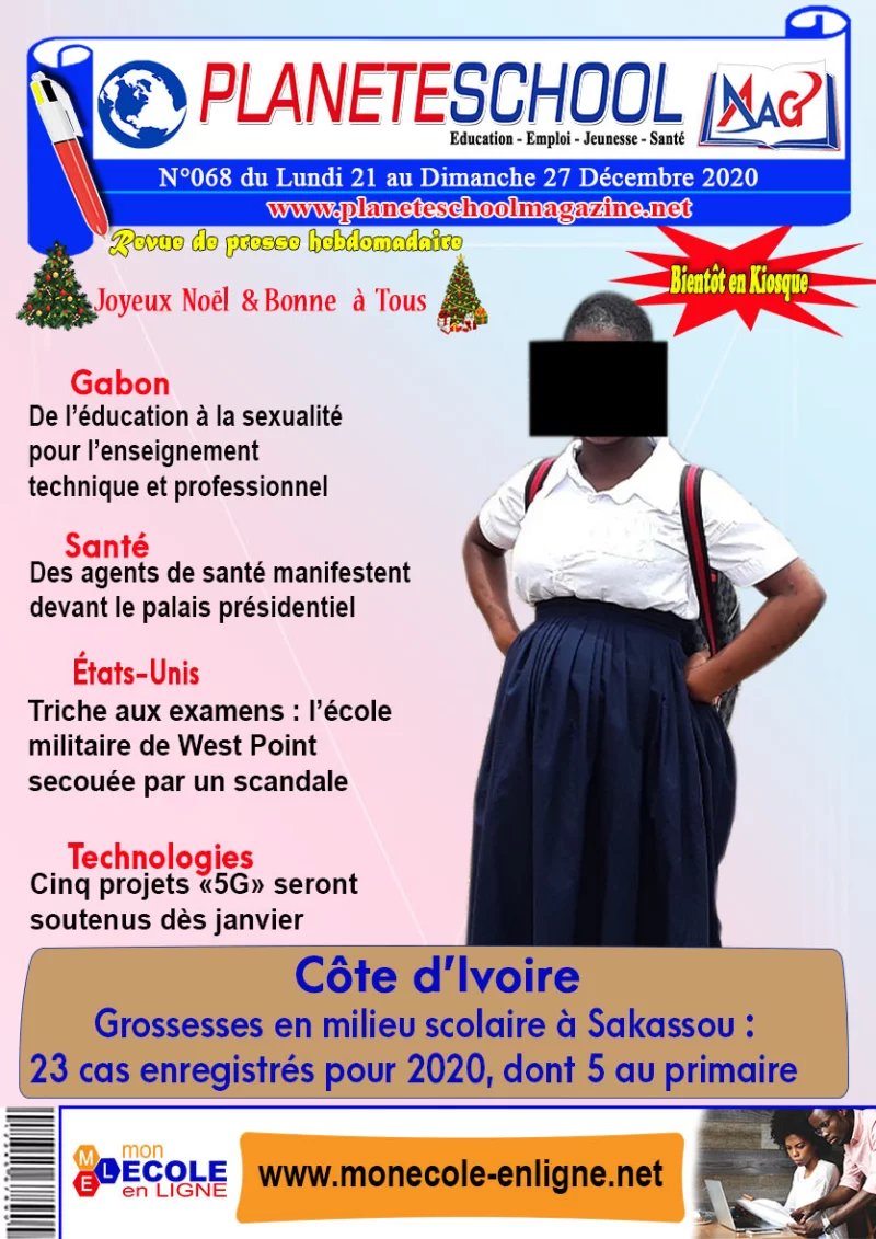 REVUE DE PRESSE N°68 DU 21 au 27-12-20